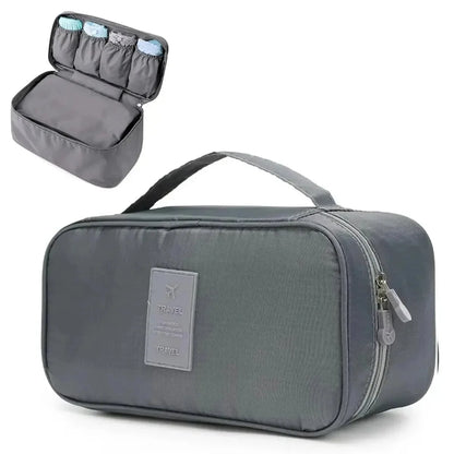 Portable Travel Storage Bag – Multi-Function Bra & Underwear Organizer