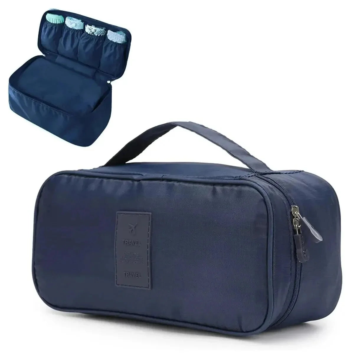 Portable Travel Storage Bag – Multi-Function Bra & Underwear Organizer