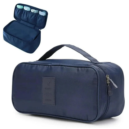 Portable Travel Storage Bag – Multi-Function Bra & Underwear Organizer