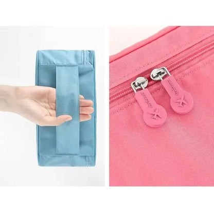 Portable Travel Storage Bag – Multi-Function Bra & Underwear Organizer