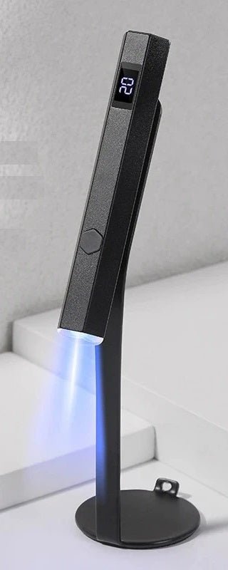 Portable UV LED Nail Dryer – USB Rechargeable Mini Handheld Lamp for Quick Gel Curing