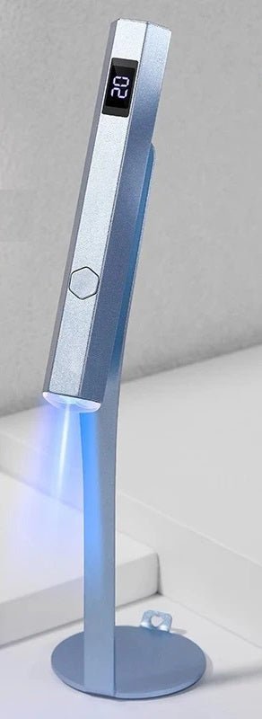 Portable UV LED Nail Dryer – USB Rechargeable Mini Handheld Lamp for Quick Gel Curing