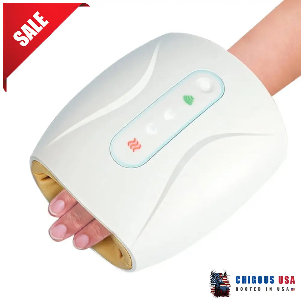 Portable Warming Acupressure Hand Soothing Massager Machine