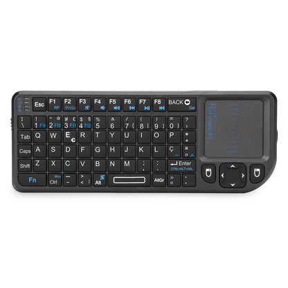 Mini Wireless Keyboard with Touchpad – 2.4GHz Remote Control for Android TV, PC & Laptops