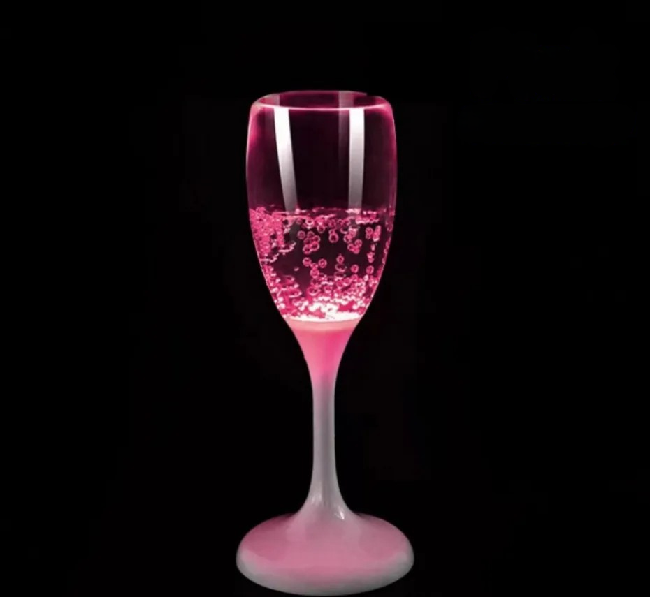 LED Flashing Party Wine Glass – Multi-Color Light-Up Mugs for Beer, Wine & Whisky
