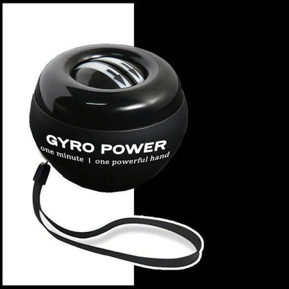 Gyroscopic Wrist Ball with LED Band - Auto-Start Forearm and Grip Trainer
