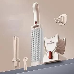 Premium Meat Slicer & Cleaver Set – Effortless Meat Slicing and Shredding, Manual Fresh Meat Cutter for Perfect Beef Cuts