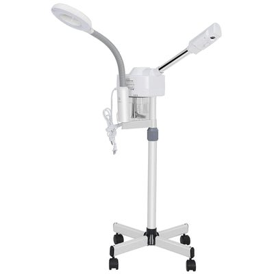 Professional Facial Steamer with Magnifying Lamp - 360° Rotatable Sprayer Facial Steamer for Personal Care Use at Home or Salon