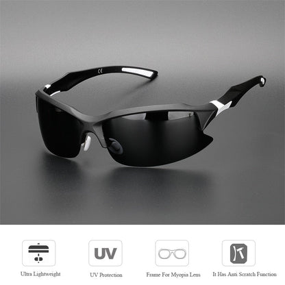 Professional Polarized Cycling Glasses, Bike Bicycle Goggles Outdoor Sports Sunglasses UV 400