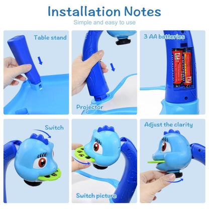 Projector Drawing Table - Kids Educational Learning Paint Tool Toy for Girls & Boys