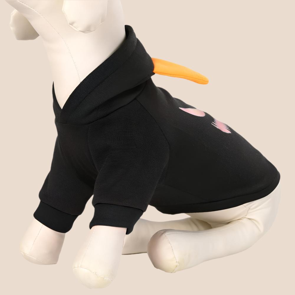 Pumpkin Design Pet Clothes - Cosplay Halloween Dog Hoodie, Soft and Adorable Warm Outfit Coat