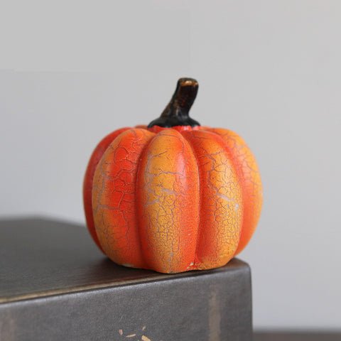 LED Candle Light Up Pumpkin Decor - Halloween Lighted Pumpkins, Simulation LED Candle Lantern