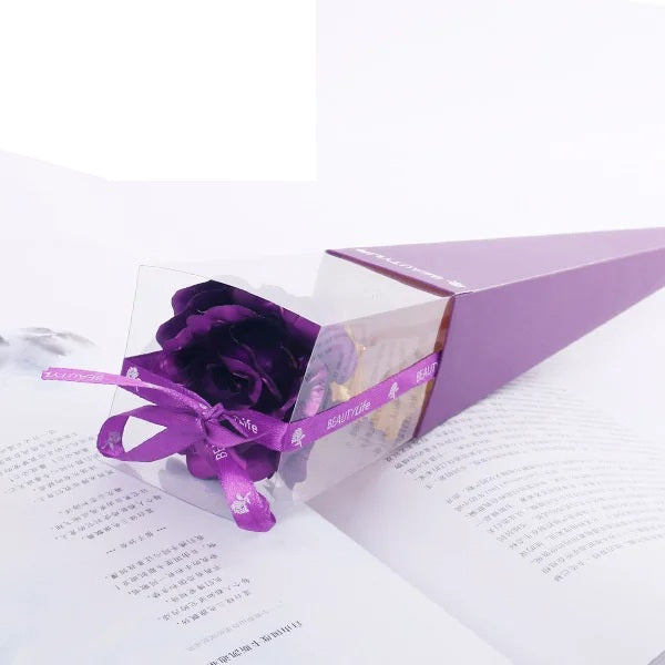 Gold Foil Eternal Rose in Gift Box – 24K  Gold Long-Lasting Romantic Artificial Flower for Weddings, Anniversaries, and Valentine’s Day Love