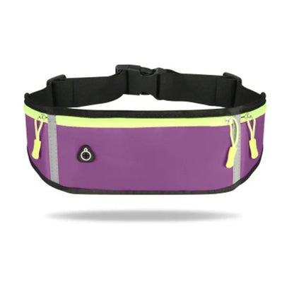 Outdoor Waist Pack for Sports – Waterproof Fitness Pouch for Cell Phones and Coins, Ideal for Running, Hiking, and Jogging