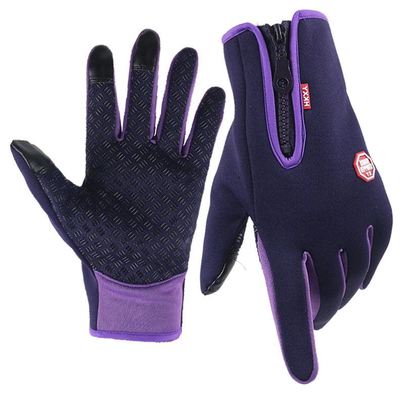 Ultra-Thin Thermal Gloves - Unisex Touch Screen Winter Fleece Gloves