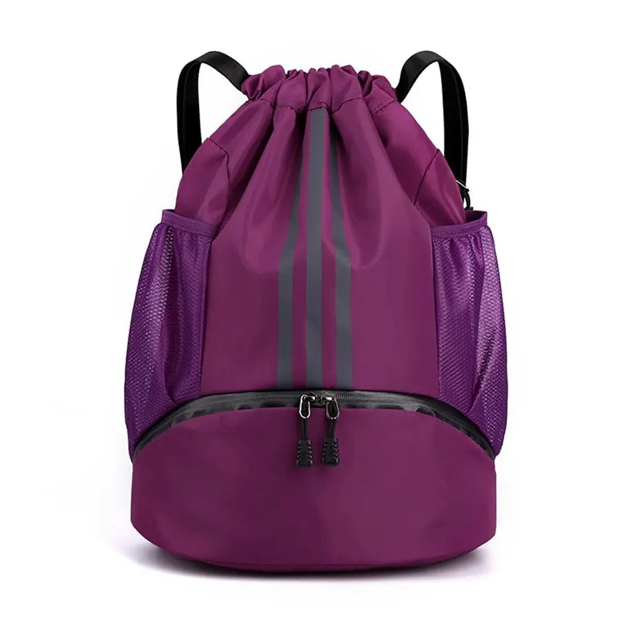 Drawstring Gym Backpack for Men & Women – Fitness, Soccer & Basketball Storage Bag Perfect for Sports Training & Outdoor Adventures