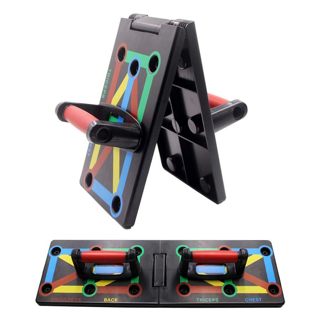 Push Up Rack Board 9-in-1 Body Building Fitness