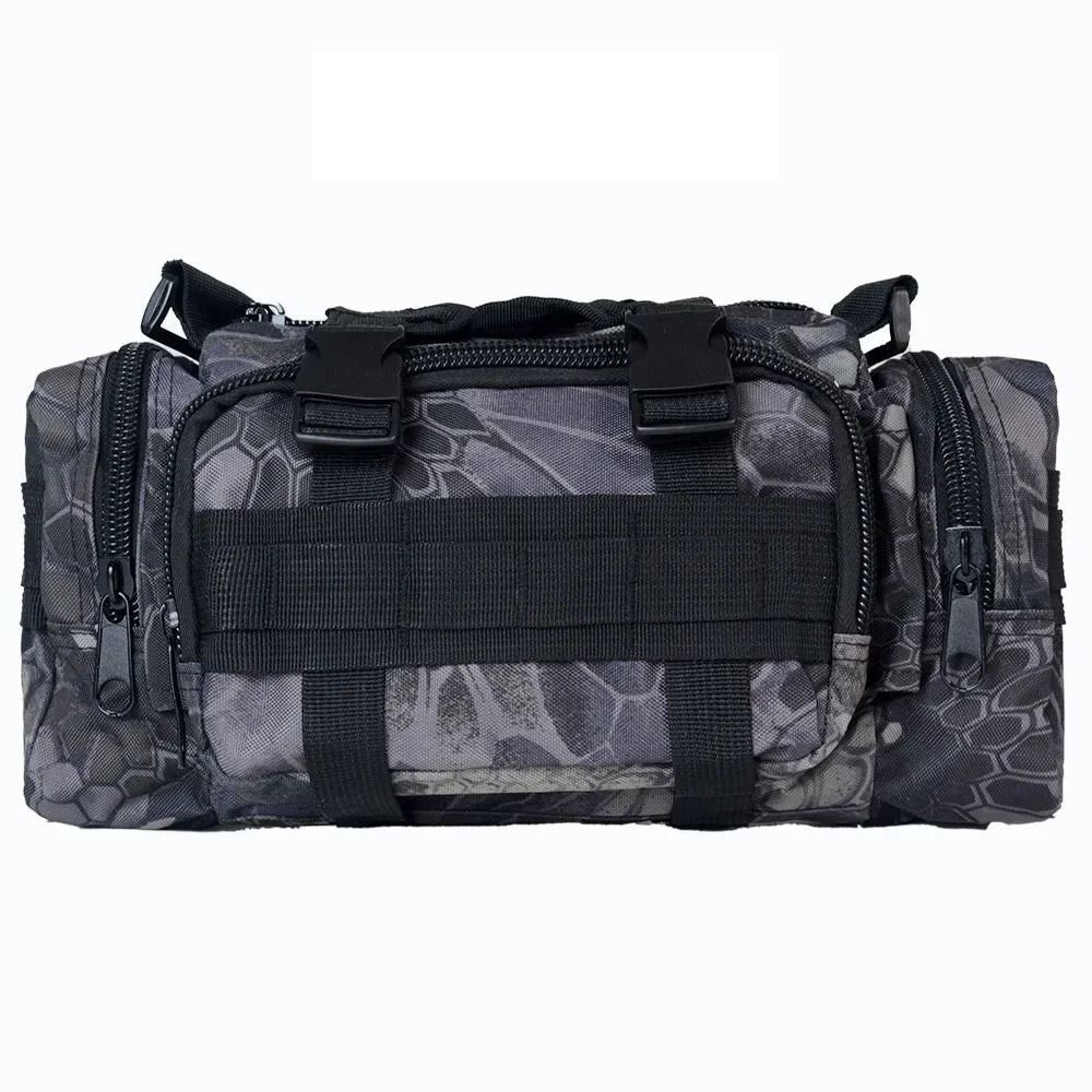 Waterproof Waist Fanny Pack for Men – Sling Shoulder Bag for Hiking, Fishing, Climbing, and Outdoor Adventures in Rugged Style