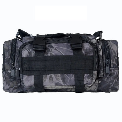 Waterproof Waist Fanny Pack for Men – Sling Shoulder Bag for Hiking, Fishing, Climbing, and Outdoor Adventures in Rugged Style