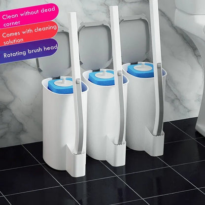 Quick Clean Toilet Cleaning System - Disposable Toilet Brush Cleaner