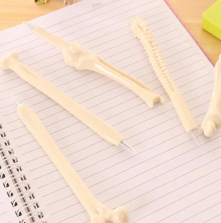 Quirky Bone Inspired Ballpoint Pen – Fun & Spooky Novelty for School, Office & Gift Giving