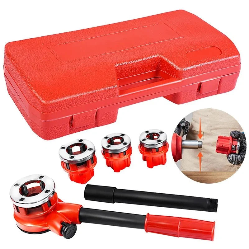 Ratchet Pipe Threader Kit - Pipe Threading Tool