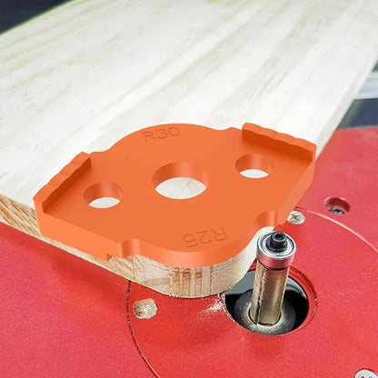 Radius Jig Router Templates - Routing Rounded Corners Router Corner Jig