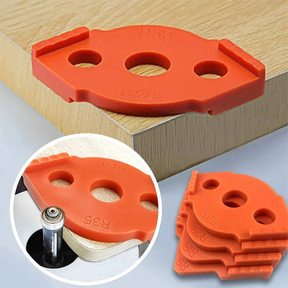 Radius Jig Router Templates - Routing Rounded Corners Router Corner Jig