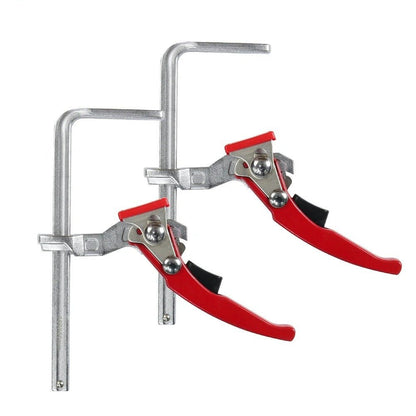 Ratcheting Table F Clamp - Alloy Steel Power-Grip Bar Clamps