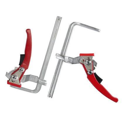 Ratcheting Table F Clamp - Alloy Steel Power-Grip Bar Clamps