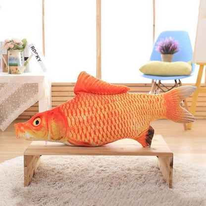 Realistic Looking Cat Kicker Fish Toy [NON-MOVING]