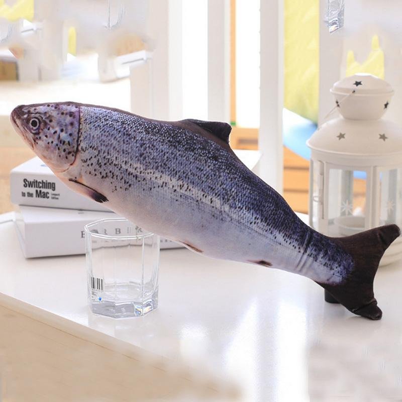 Realistic Looking Cat Kicker Fish Toy [NON-MOVING]