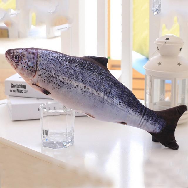 Realistic Looking Cat Kicker Fish Toy [NON-MOVING]