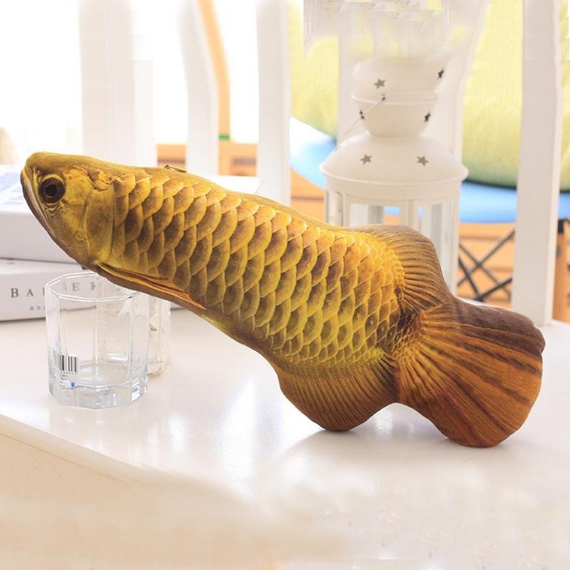 Realistic Looking Cat Kicker Fish Toy [NON-MOVING]