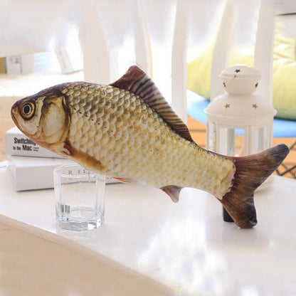 Realistic Looking Cat Kicker Fish Toy [NON-MOVING]