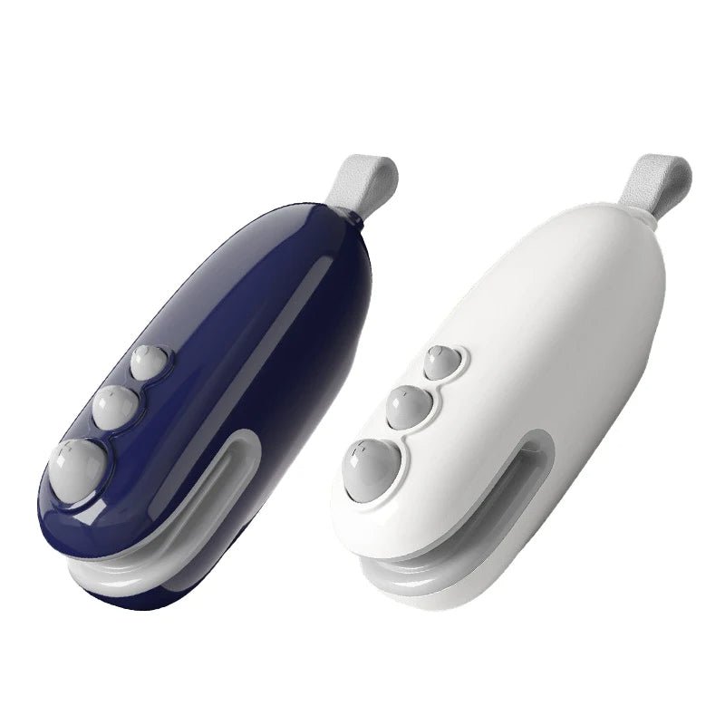 Rechargeable 2-in-1 Mini Heat Sealer – Handheld Snack Saver for Airtight Food Storage and Plastic Bag Resealing