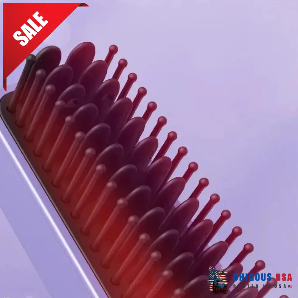 Rechargeable Frizz Away Hair Smoothing Comb