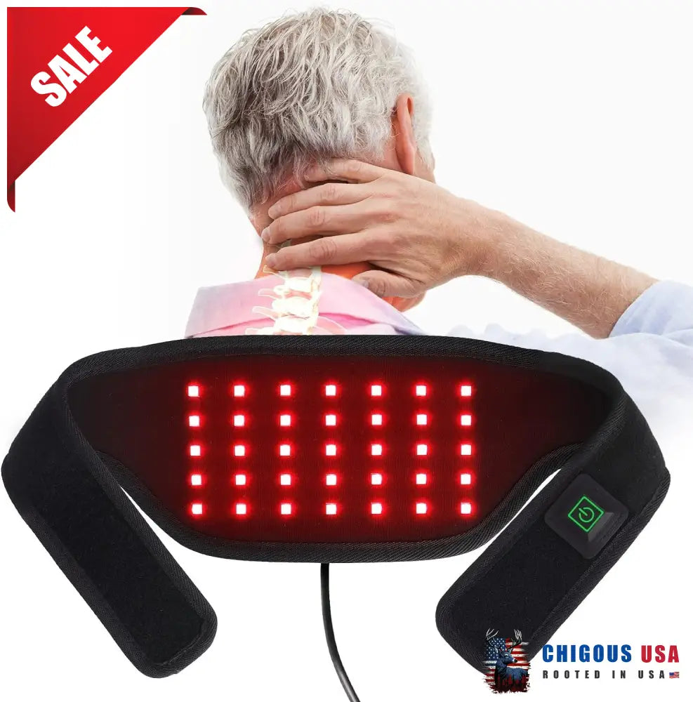 Red Light Therapy For Shoulder Back Body Pain Relief - Infrared Device