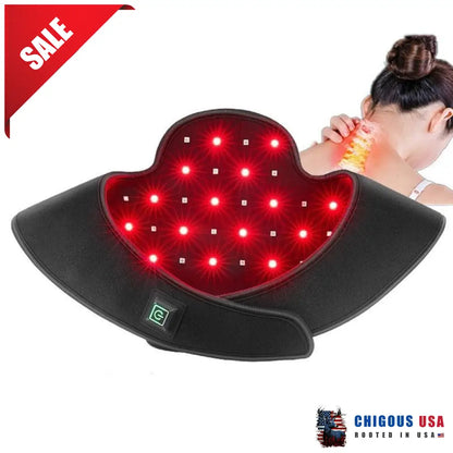 Red Light Therapy For Shoulder Back Body Pain Relief - Infrared Device