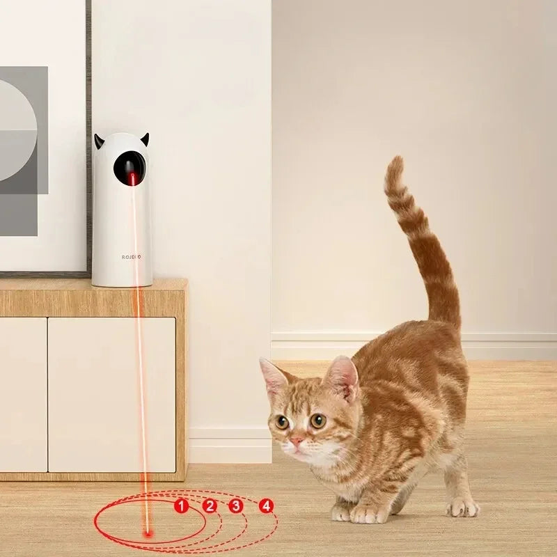 Automatic Laser Light Pet Toy - Interactive, Smart For Cats, No Battery Included