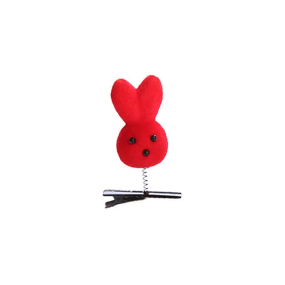 Korean Style Angry Duckbill Hair Clip – Funny Crochet Cartoon Barrette for Trendy Looks