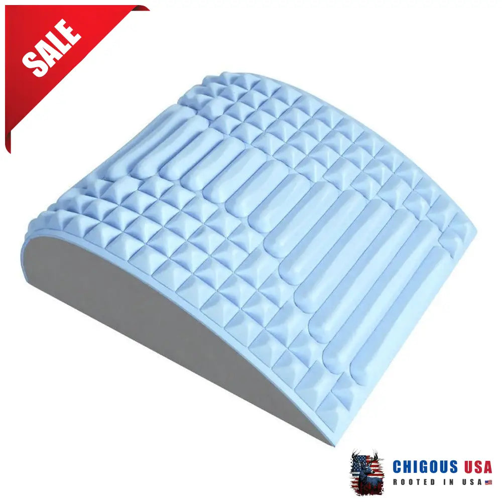 Refresh – Neck & Back Stretcher Blue Pillow