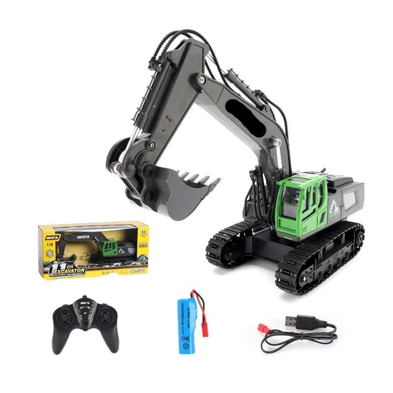 RC Excavator Toy - Gesture-Sensing & Remote Control Excavator Toy Perfect Birthday Gift for Boys Aged 4 & Up