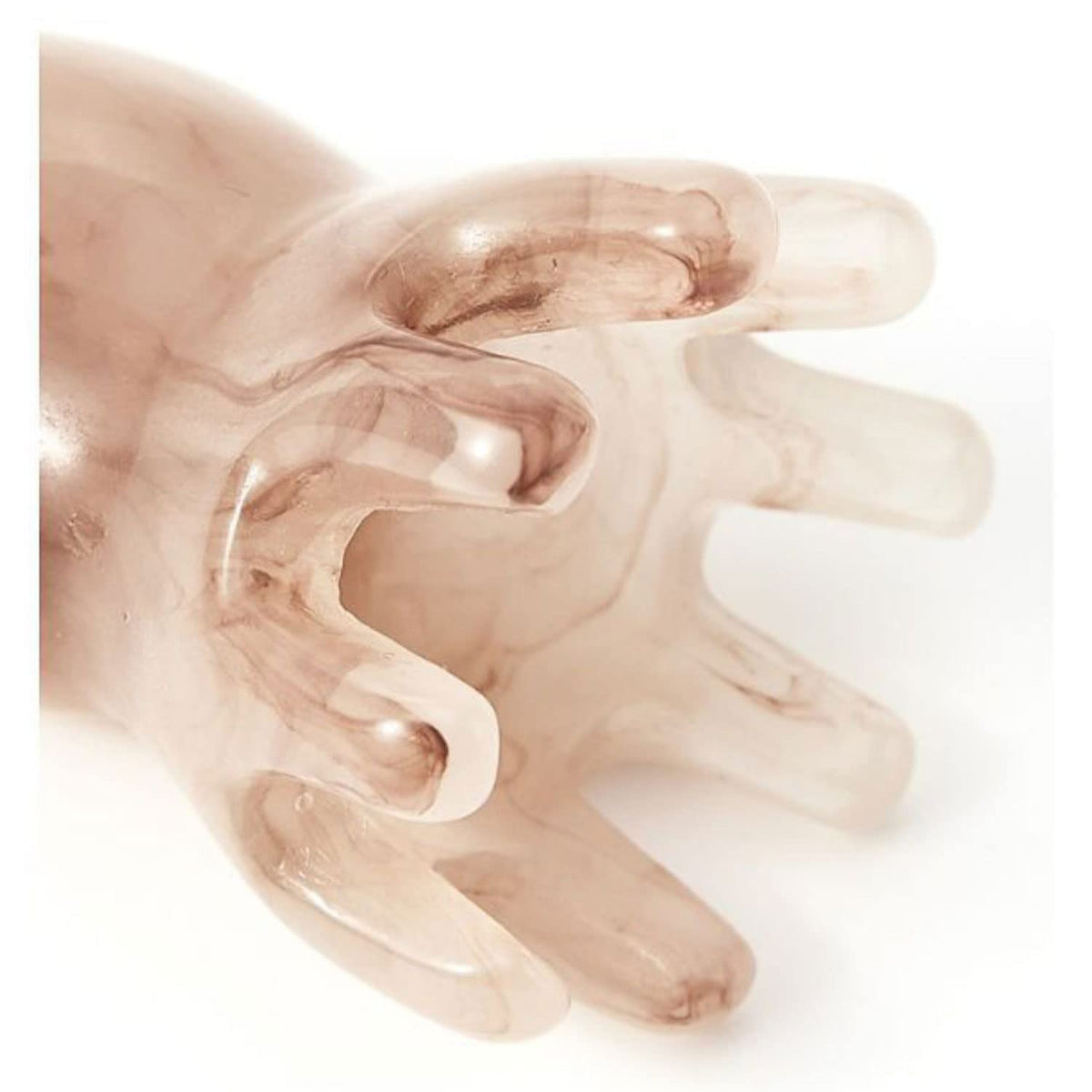 Resin Octopus Scalp Massager – Resin Gua Sha Brush for Meridian Therapy, Acupuncture & Spa-Style Head Massage