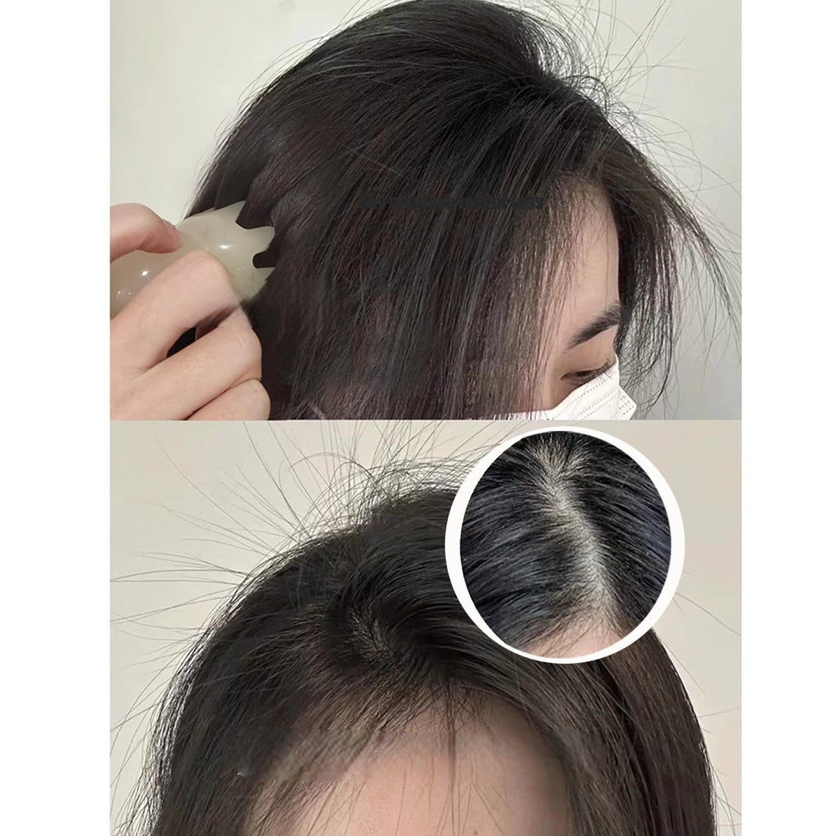 Resin Octopus Scalp Massager – Resin Gua Sha Brush for Meridian Therapy, Acupuncture & Spa-Style Head Massage
