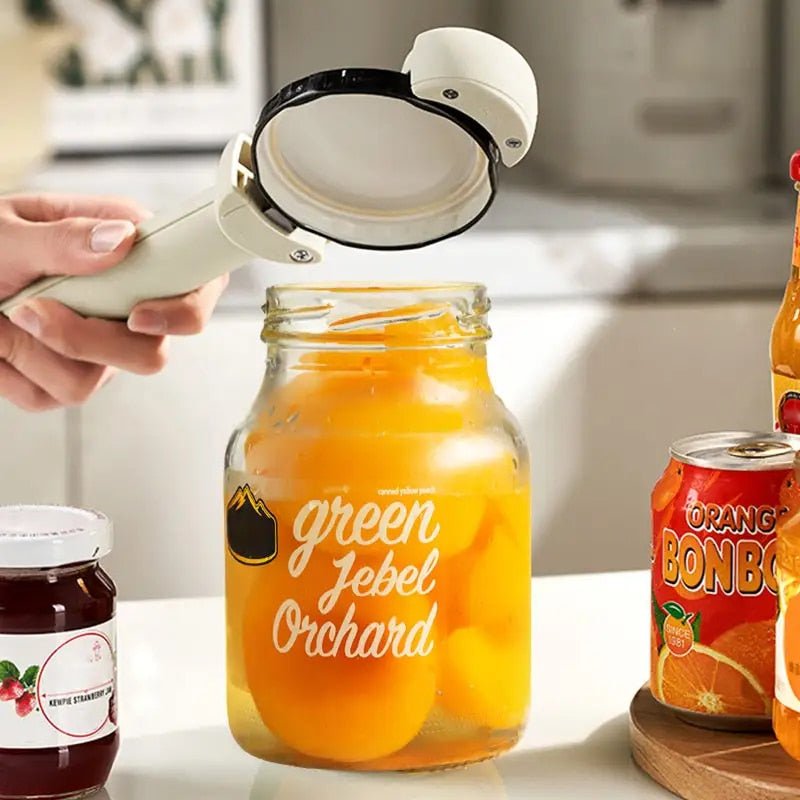 Retractable Bottle Opener - Adjustable Lid Multifunctional Retractable Can Opener