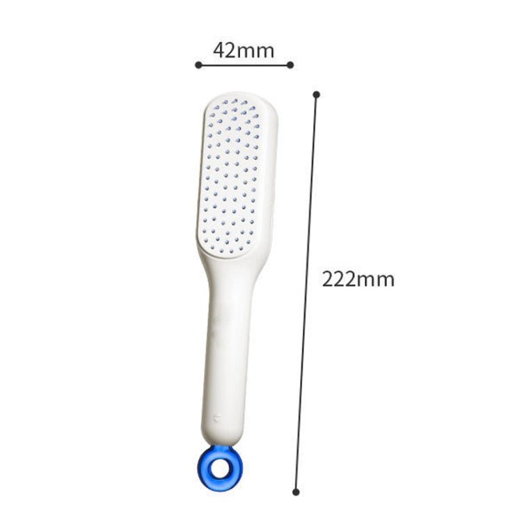 Retractable Self Cleaning Hair Brush Massager - Tangle-Free, Soothing Care, and Anti Static Comb