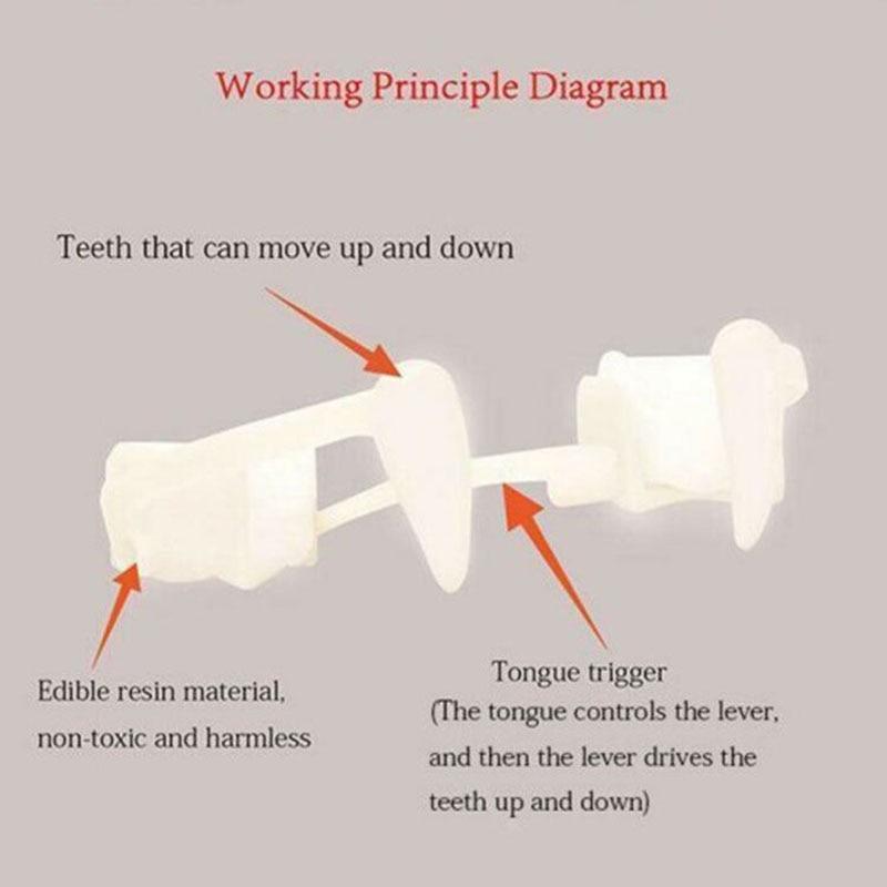 Retractable Vampire Fangs