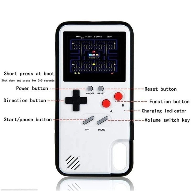 Retro Gameboy iPhone Case - Fun Meets Function