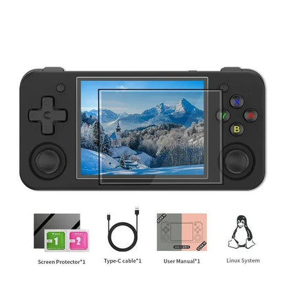 Retro Handheld Game Console - 3.5-inch IPS Horizontal Screen Linux System